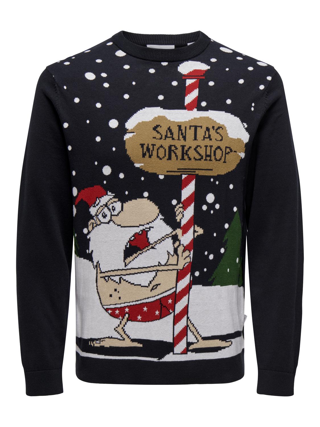 ONLY & SONS Strickpullover »ONSXMAS REG 5 PLACE CREW KNIT« ONLY & SONS Strickpullover »ONSXMAS REG 5 PLACE CREW KNIT« von Only & Sons