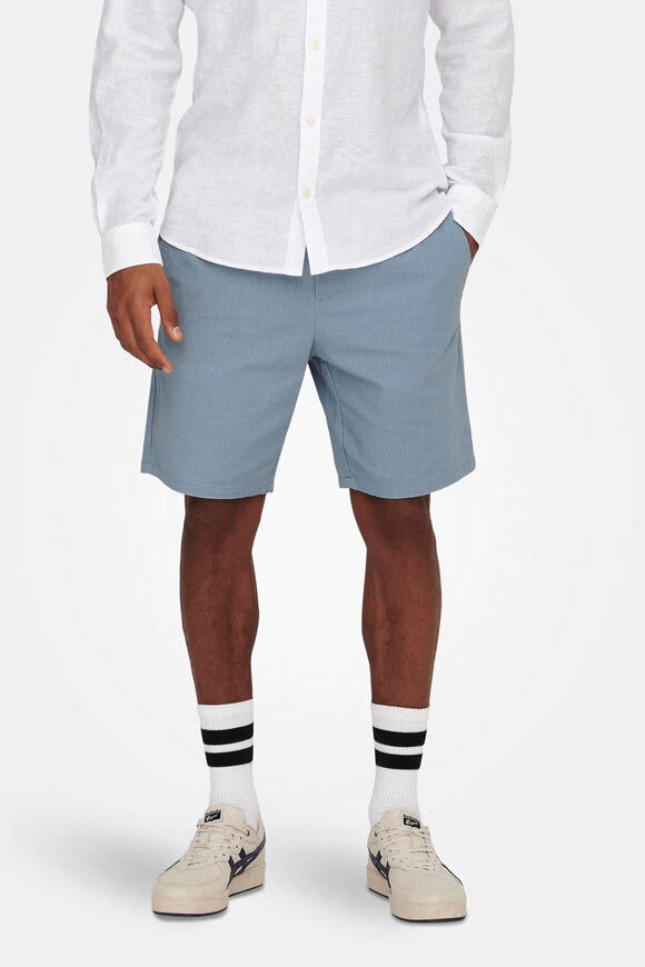 Only & Sons Linus Leinenshorts | Mountain Spring | Herren  | M von Only & Sons