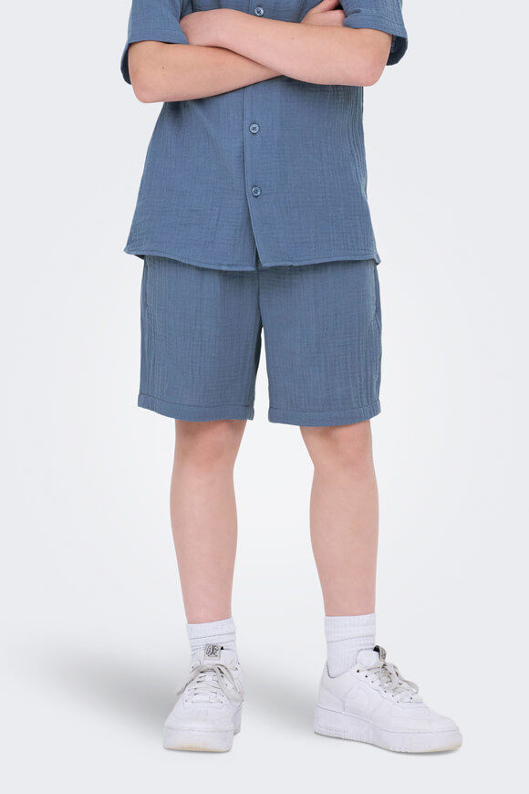 Only & Sons OSJTEL-PAS Musselin-Shorts | Vintage Indigo | Jungen | 170 Only & Sons OSJTEL-PAS Musselin-Shorts | Vintage Indigo | Jungen | 170 von Only & Sons