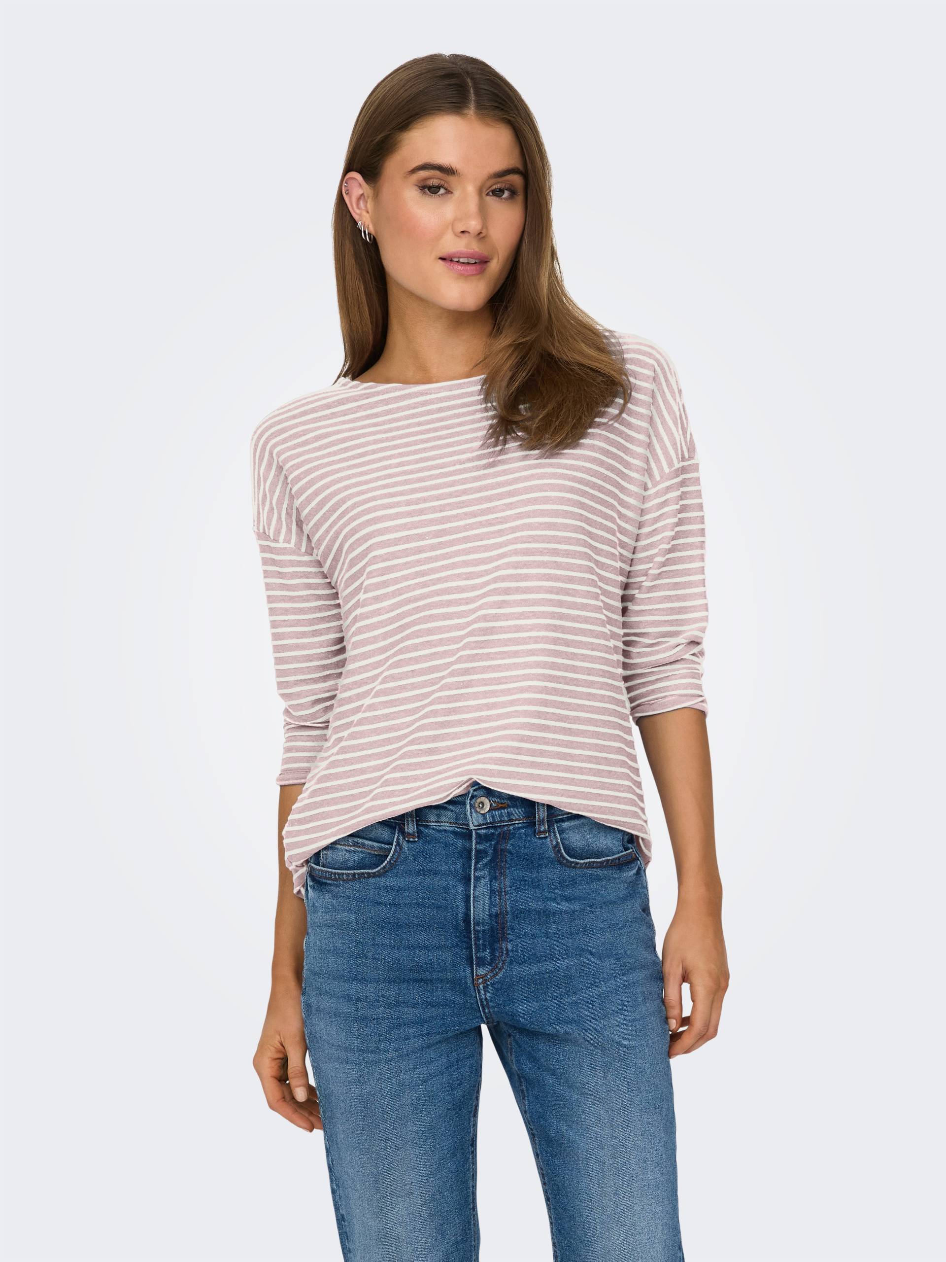 ONLY 3/4-Arm-Shirt »ONLELLY 3/4 BOATNECK TOP JRS« ONLY 3/4-Arm-Shirt »ONLELLY 3/4 BOATNECK TOP JRS« von Only
