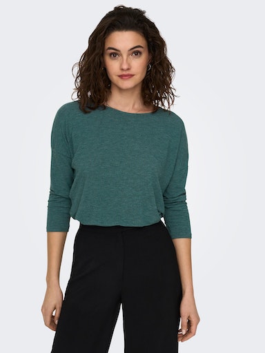 ONLY 3/4-Arm-Shirt »ONLGLAMOUR 3/4 TOP JRS«, in lässiger Oversize-Form ONLY 3/4-Arm-Shirt »ONLGLAMOUR 3/4 TOP JRS«, in lässiger Oversize-Form von Only