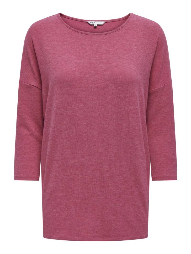 ONLY 3/4-Arm-Shirt »ONLGLAMOUR 3/4 TOP JRS NOOS«, in lässiger Oversize-Form von Only