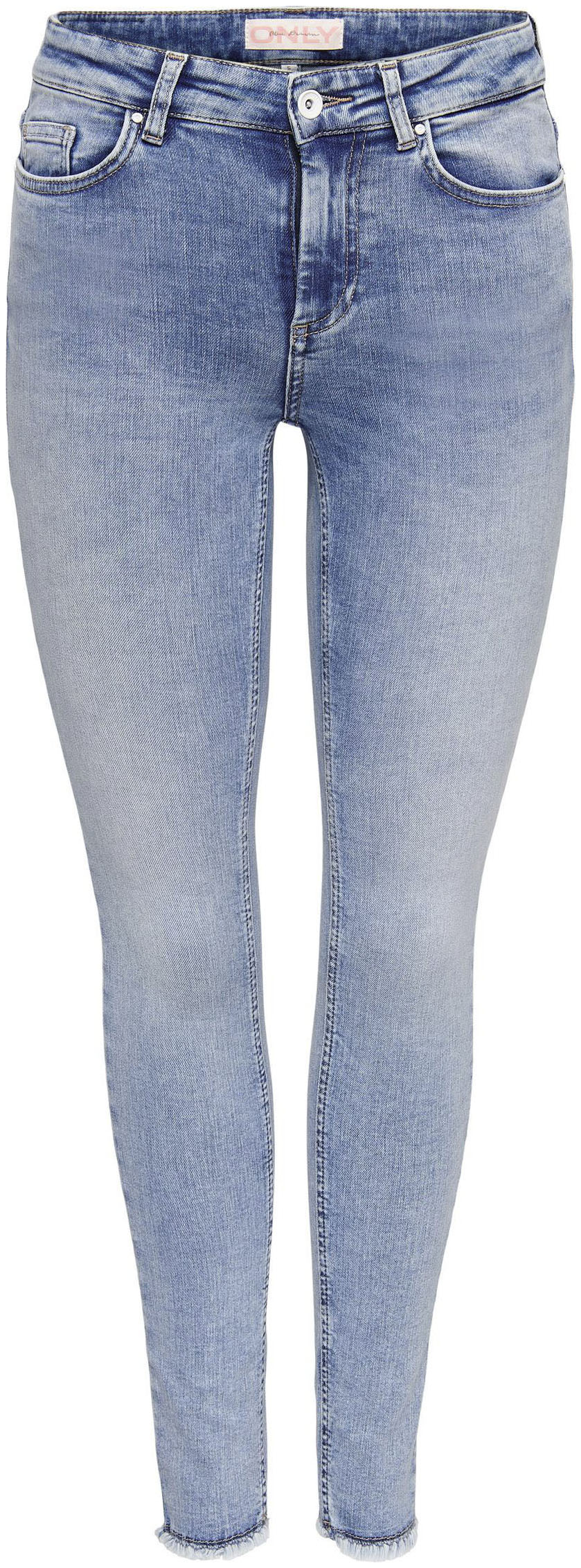 ONLY Ankle-Jeans »ONLBLUSH MID SK ANK RAW DNM REA694 NOOS« ONLY Ankle-Jeans »ONLBLUSH MID SK ANK RAW DNM REA694 NOOS« von Only