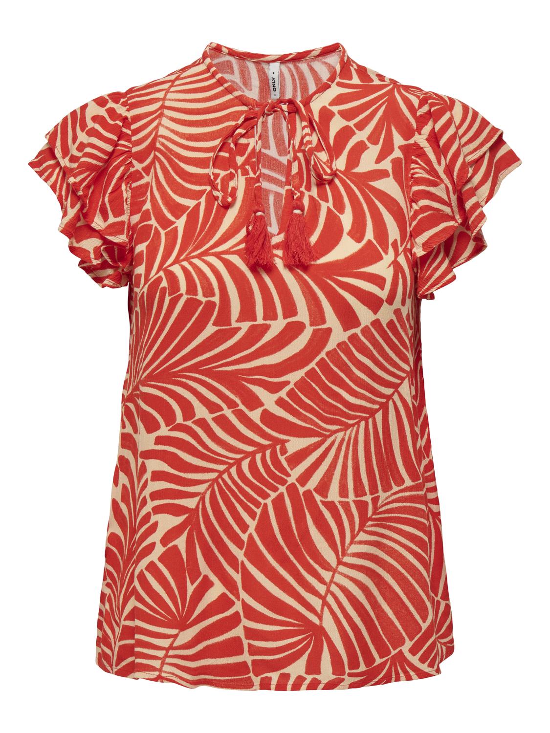 ONLY Blusenshirt »ONLCHIARA CAP SLEEVE TOP PTM« ONLY Blusenshirt »ONLCHIARA CAP SLEEVE TOP PTM« von Only