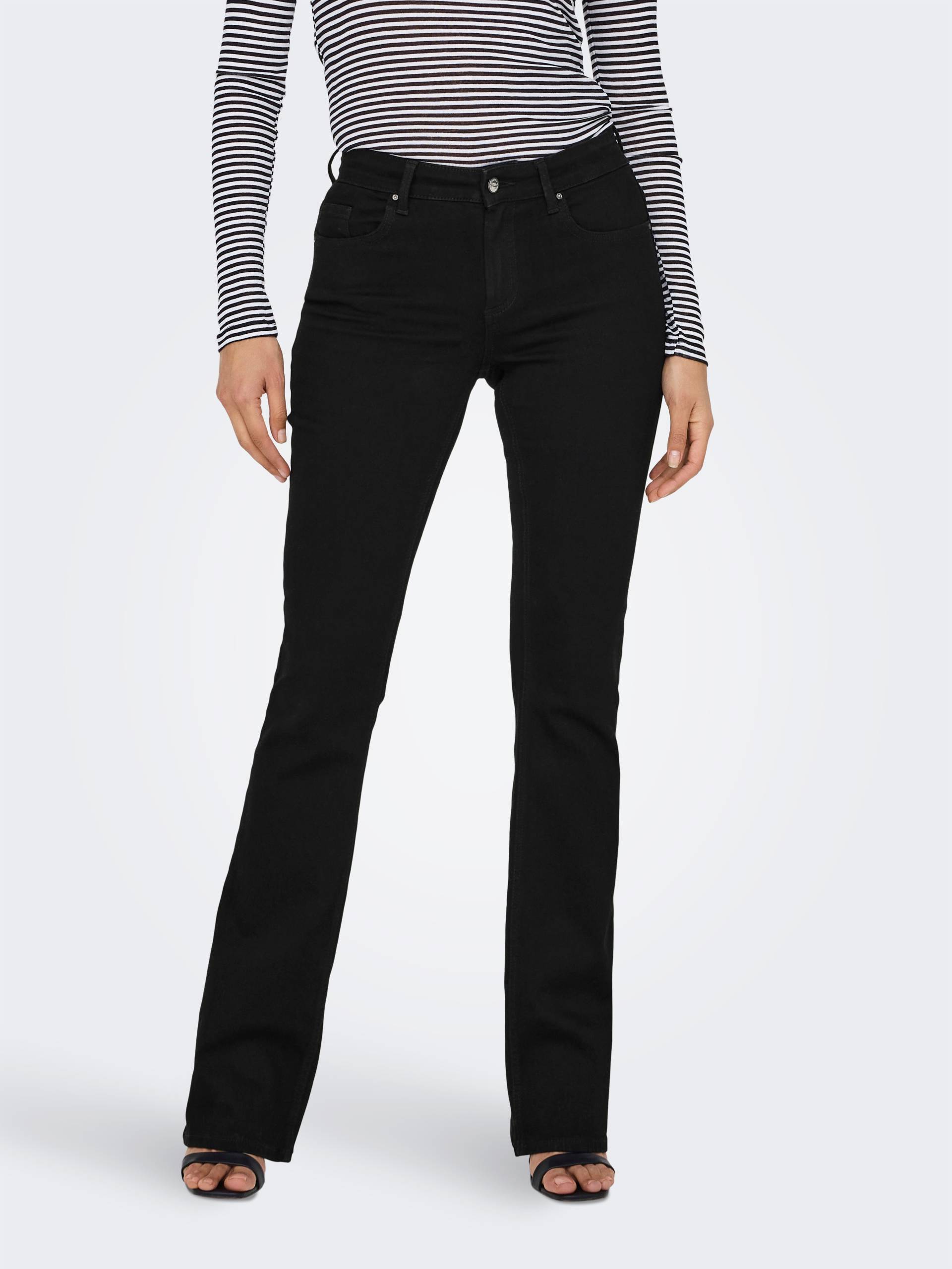 ONLY Bootcut-Jeans »ONLBLUSH MID FLARED DNM REA2343 NOOS« ONLY Bootcut-Jeans »ONLBLUSH MID FLARED DNM REA2343 NOOS« von Only