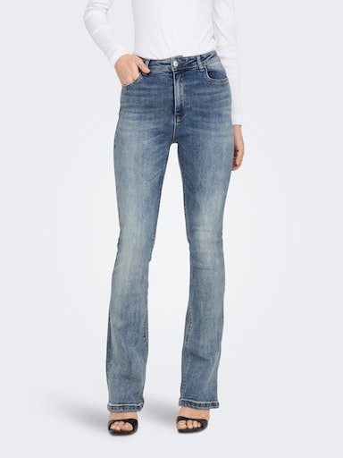 ONLY Bootcut-Jeans »ONLMILA HW FLARED DNM BJ13994 NOOS« ONLY Bootcut-Jeans »ONLMILA HW FLARED DNM BJ13994 NOOS« von Only
