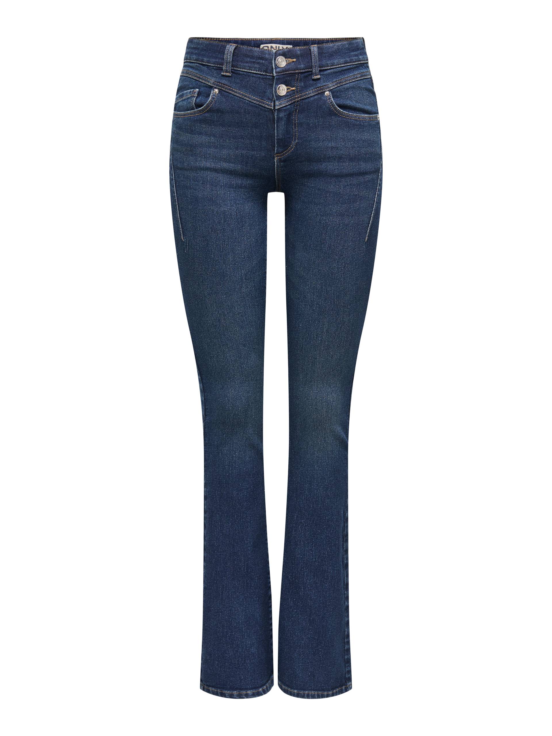 ONLY Bootcut-Jeans »ONLSARAH VIS BUT MID FLARED DNM BOX« ONLY Bootcut-Jeans »ONLSARAH VIS BUT MID FLARED DNM BOX« von Only