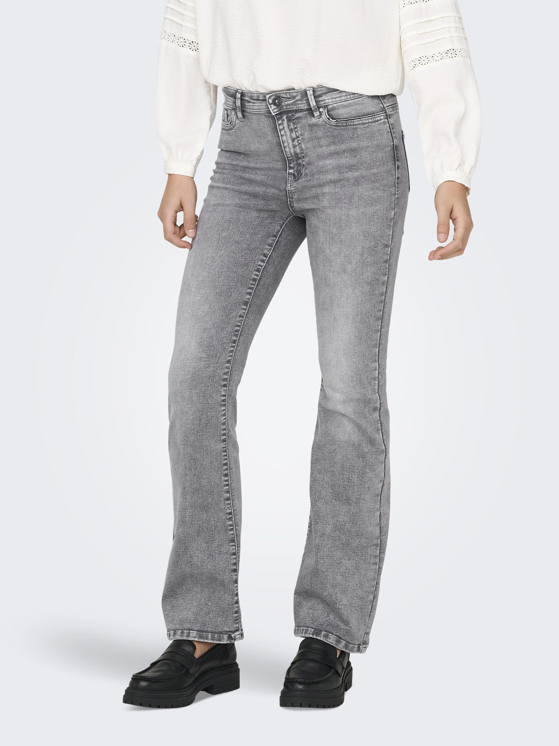 ONLY Bootcut-Jeans »ONLWAUW HW FLARE BJ692« ONLY Bootcut-Jeans »ONLWAUW HW FLARE BJ692« von Only