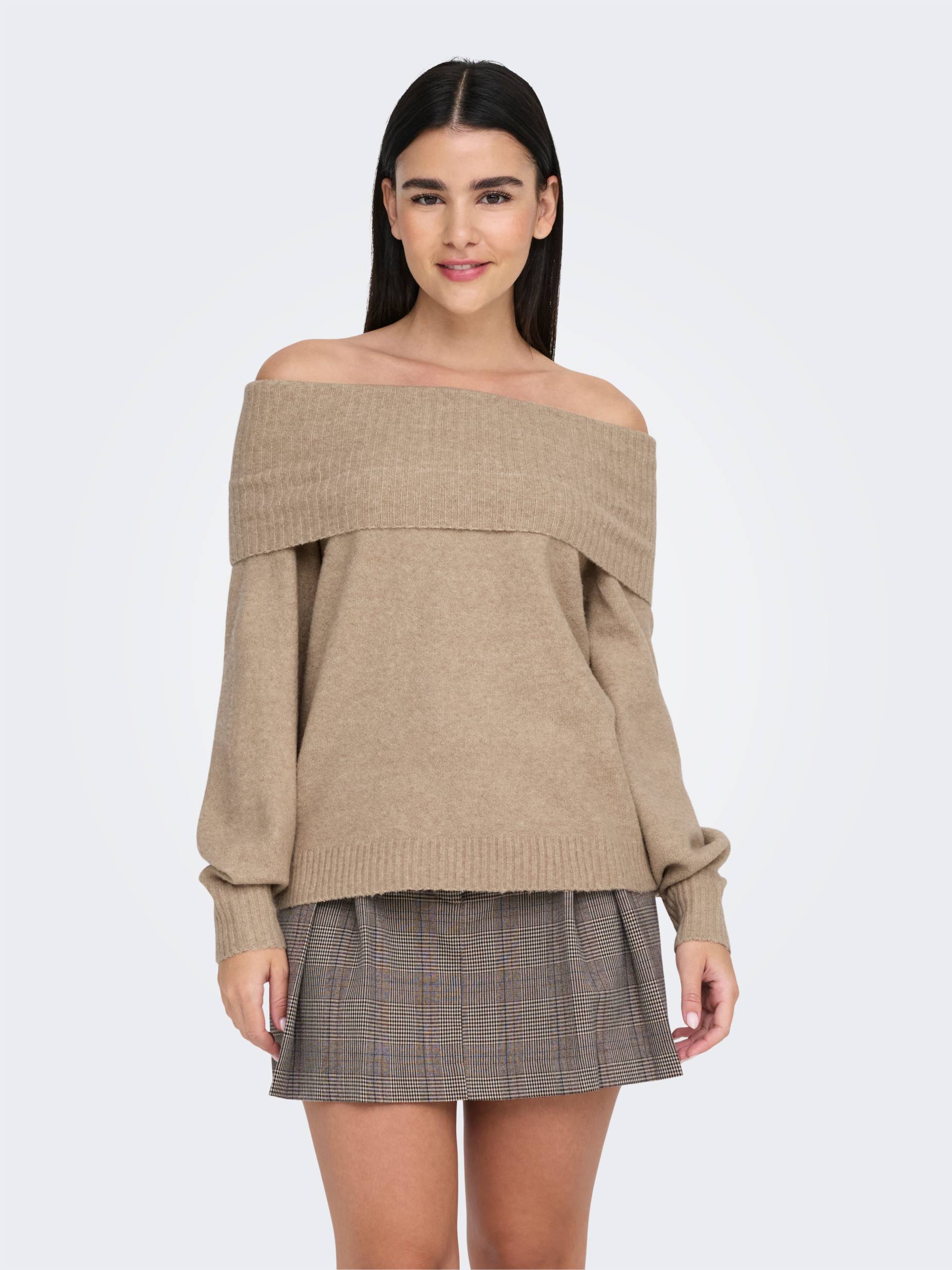 ONLY Carmenpullover »ONLJEANETT LIFE L/S OFF SHOULDER CC KNT« ONLY Carmenpullover »ONLJEANETT LIFE L/S OFF SHOULDER CC KNT« von Only