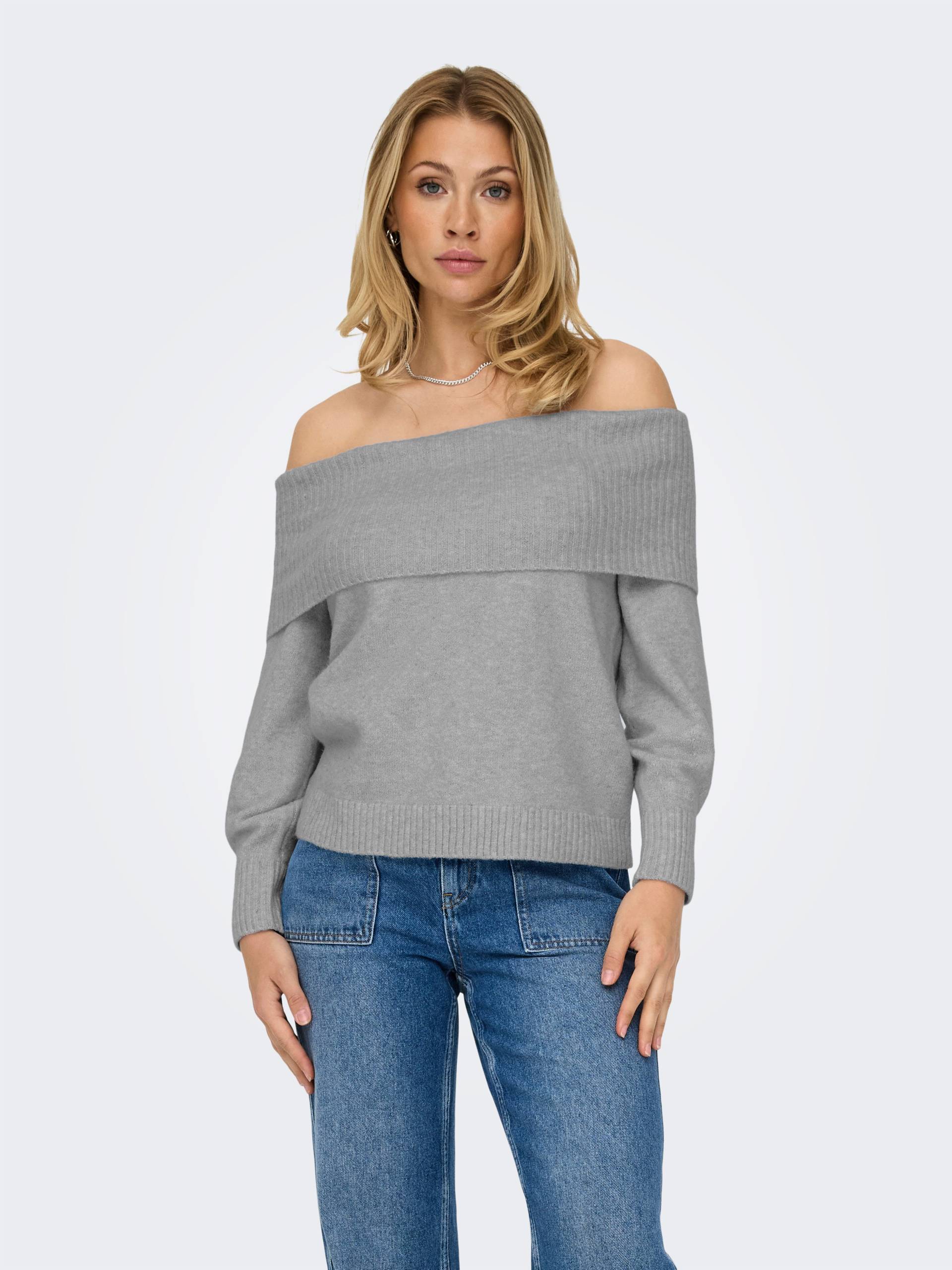 ONLY Carmenpullover »ONLJEANETT LIFE L/S OFF SHOULDER CC KNT« ONLY Carmenpullover »ONLJEANETT LIFE L/S OFF SHOULDER CC KNT« von Only
