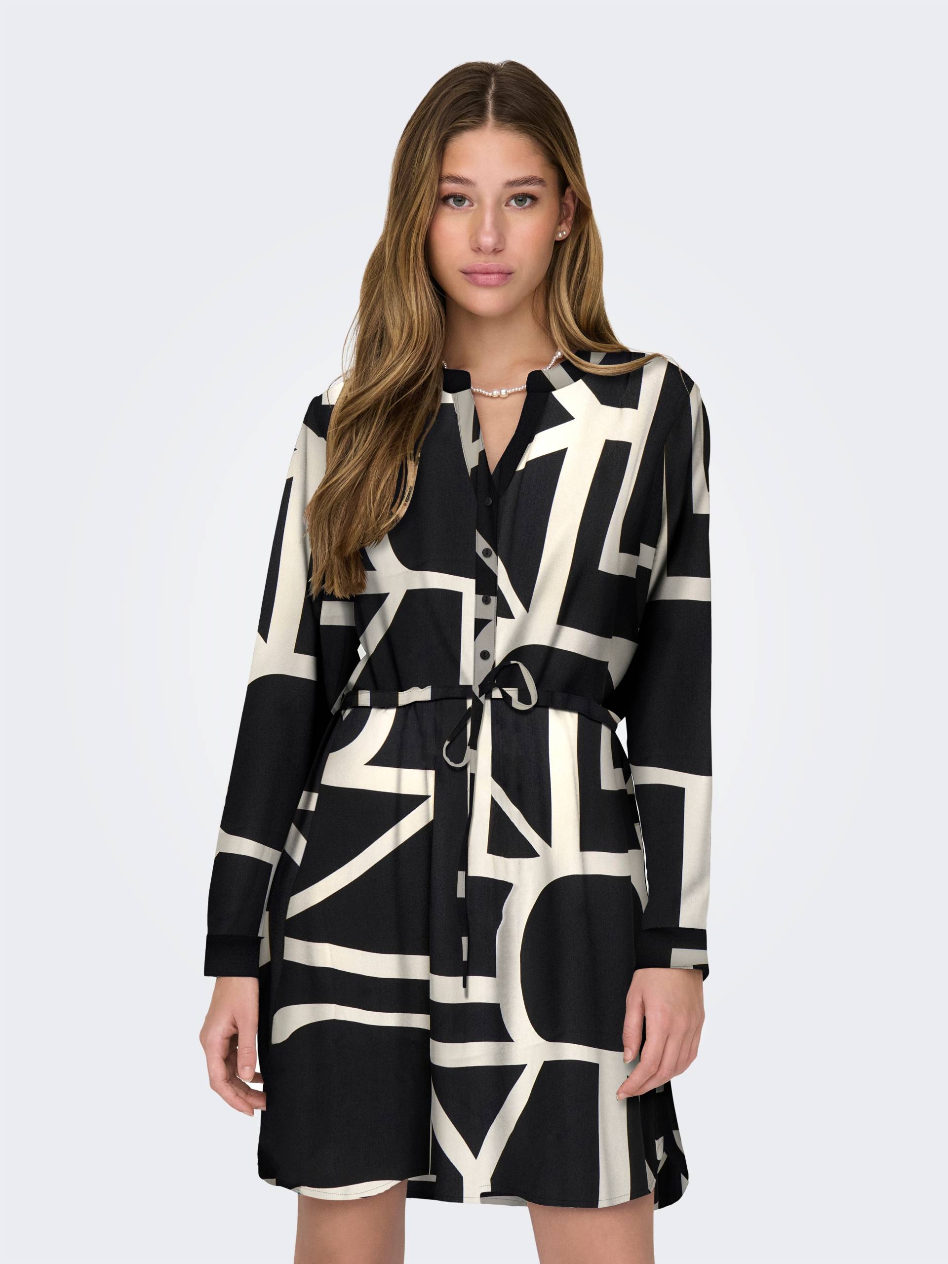 ONLY Druckkleid »ONLCORY L/S V-NECK TUNIC« ONLY Druckkleid »ONLCORY L/S V-NECK TUNIC« von Only