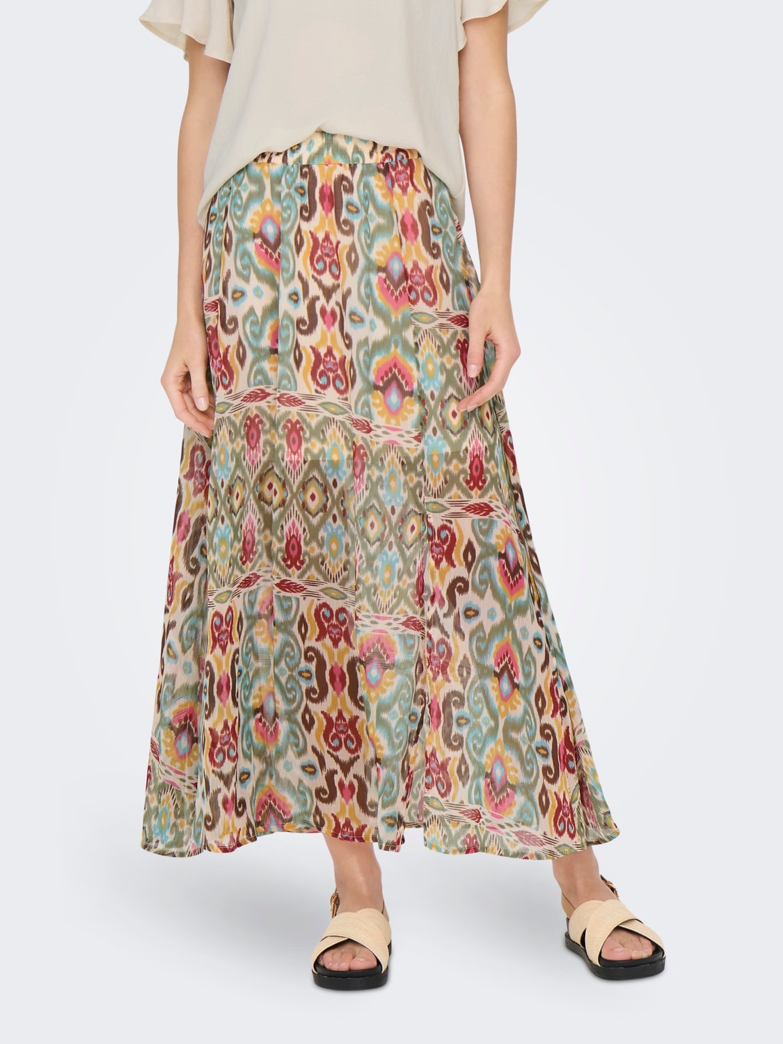 ONLY Faltenrock »ONLASTA LIFE SLIT ANKEL SKIRT PTM« ONLY Faltenrock »ONLASTA LIFE SLIT ANKEL SKIRT PTM« von Only