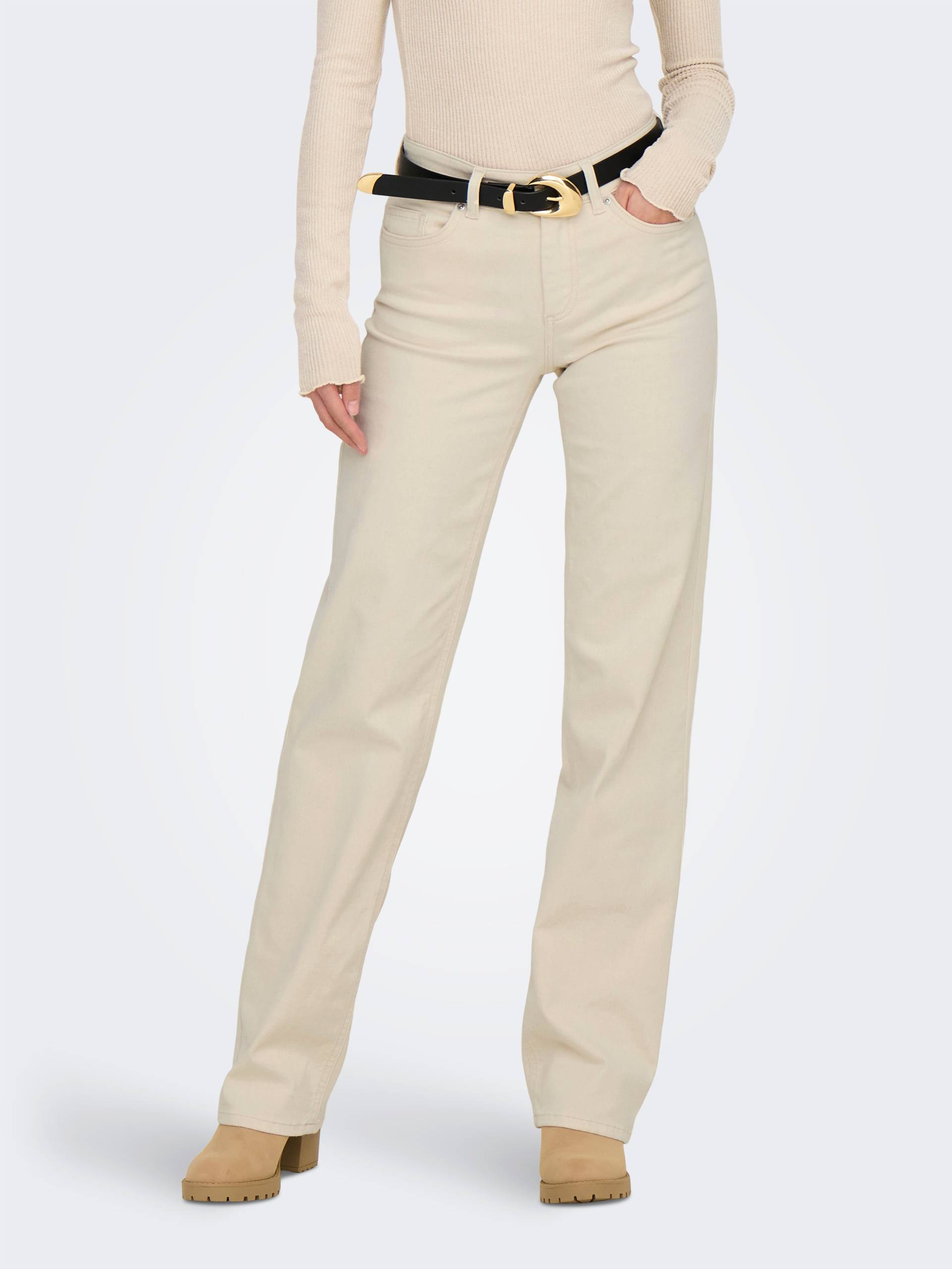 ONLY Gerade Jeans »ONLBLUSH MID STRAIGHT DNM DOT NOOS« ONLY Gerade Jeans »ONLBLUSH MID STRAIGHT DNM DOT NOOS« von Only