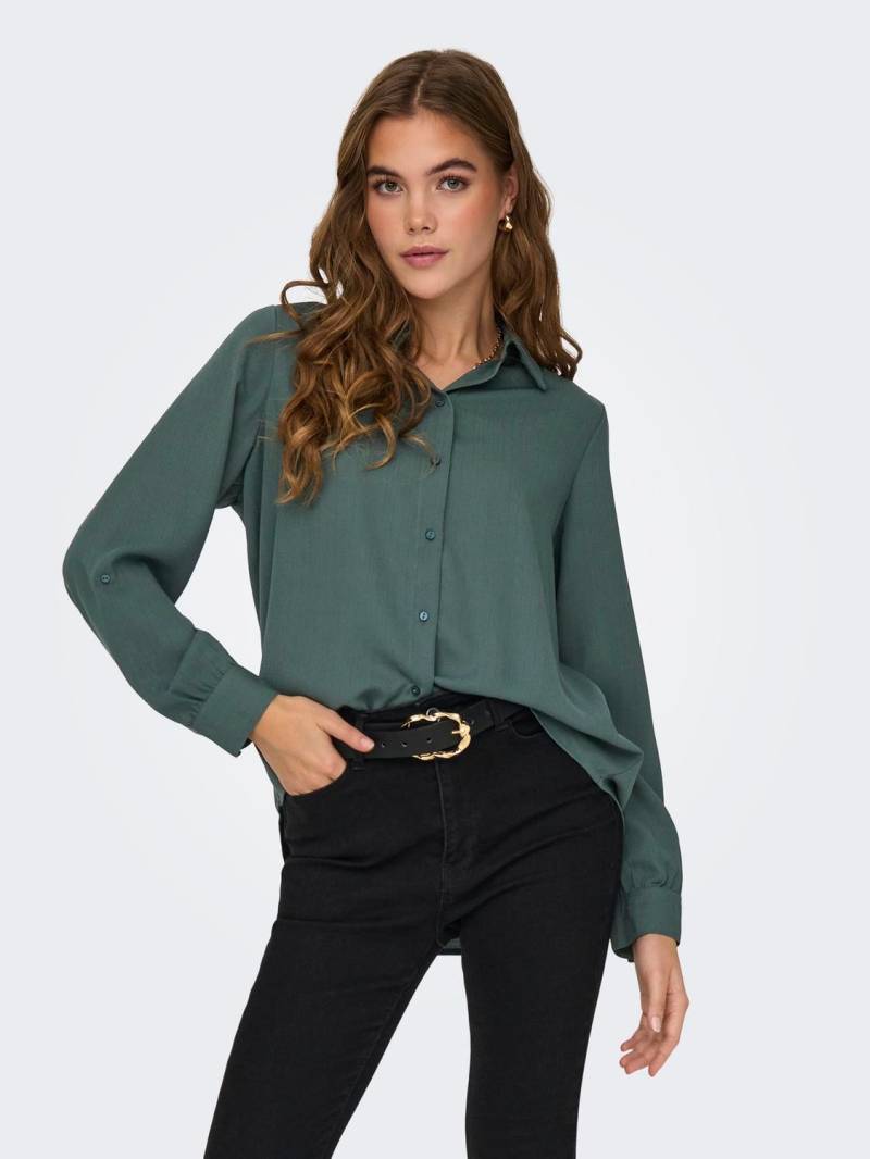 ONLY Hemdbluse »ONLMULAN L/S FOLD UP SHIRT WVN« von Only