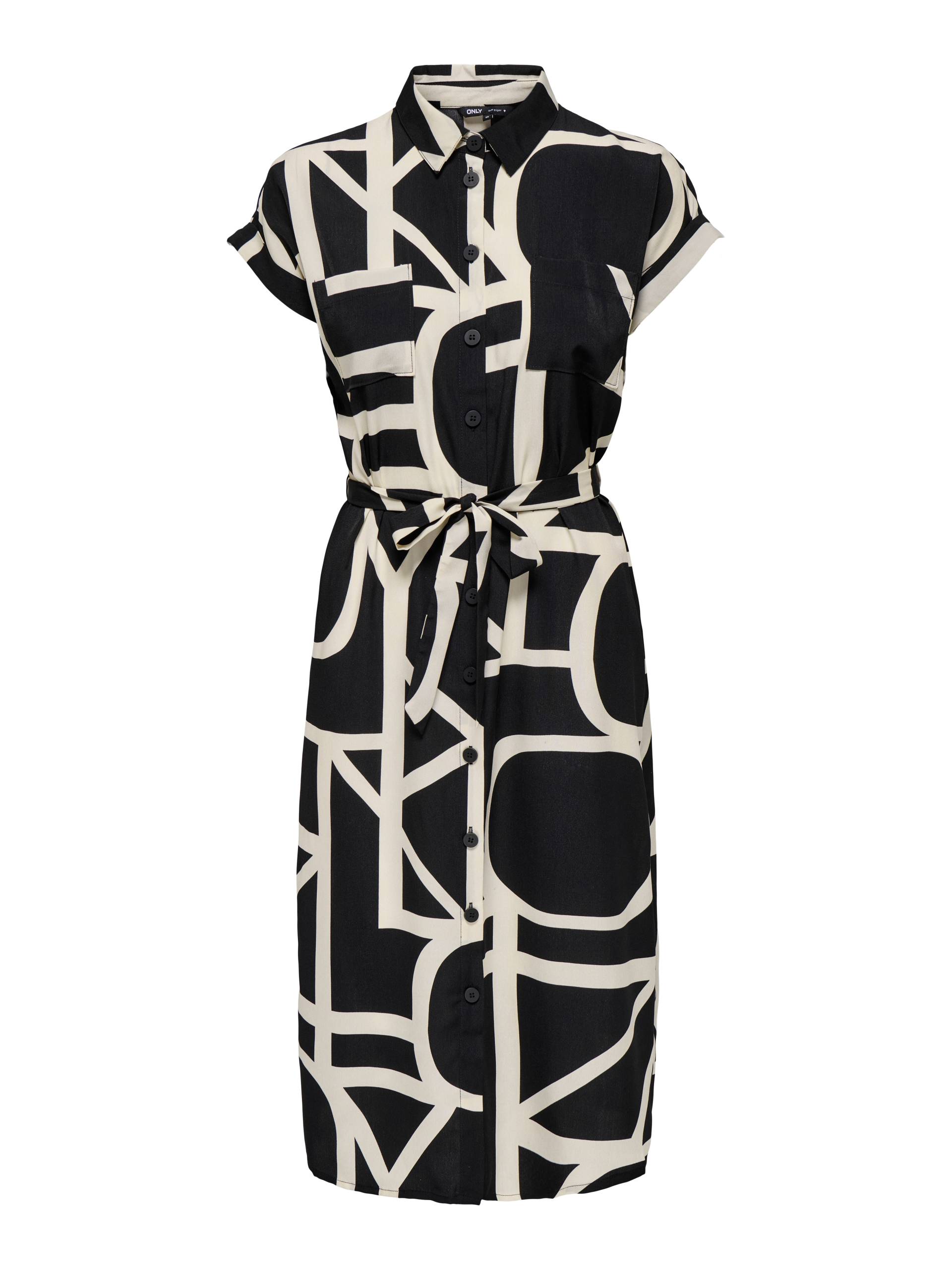 ONLY Hemdblusenkleid »ONLHANNOVER S/S SHIRT DRESS NOOS WVN« ONLY Hemdblusenkleid »ONLHANNOVER S/S SHIRT DRESS NOOS WVN« von Only