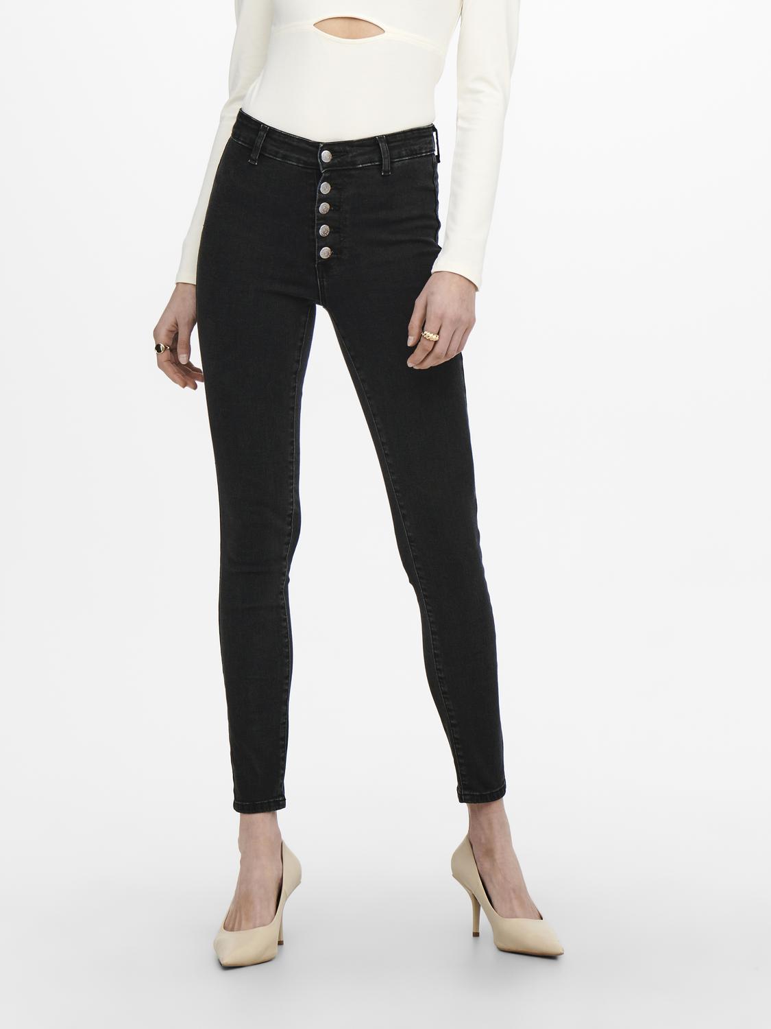 ONLY High-waist-Jeans »ONLBLUSH HW SK ANK BUT LEGGINGDNM« ONLY High-waist-Jeans »ONLBLUSH HW SK ANK BUT LEGGINGDNM« von Only