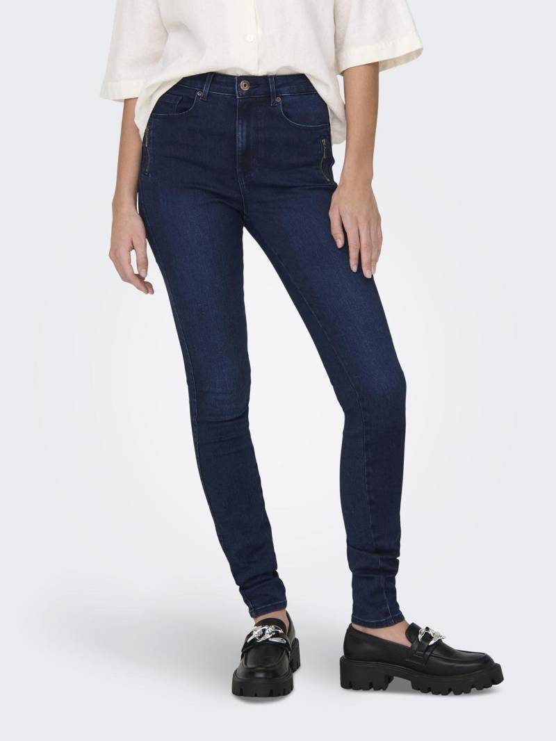 ONLY High-waist-Jeans »ONLROYAL HW SK ZIP POC DNM PIM« von Only