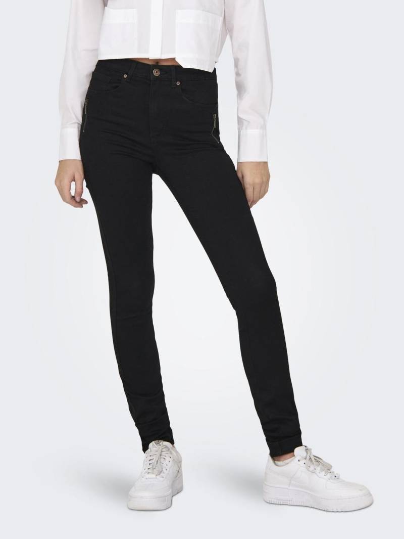 ONLY High-waist-Jeans »ONLROYAL HW SK ZIP POC DNM PIM« von Only