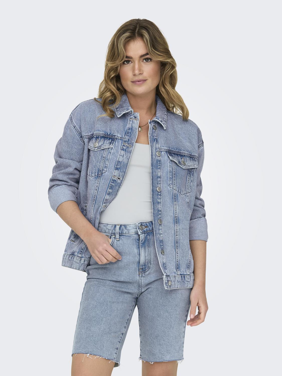 ONLY Jeansjacke »ONLOCEAN L/S OVERSIZE JKT DNM NOOS« ONLY Jeansjacke »ONLOCEAN L/S OVERSIZE JKT DNM NOOS« von Only