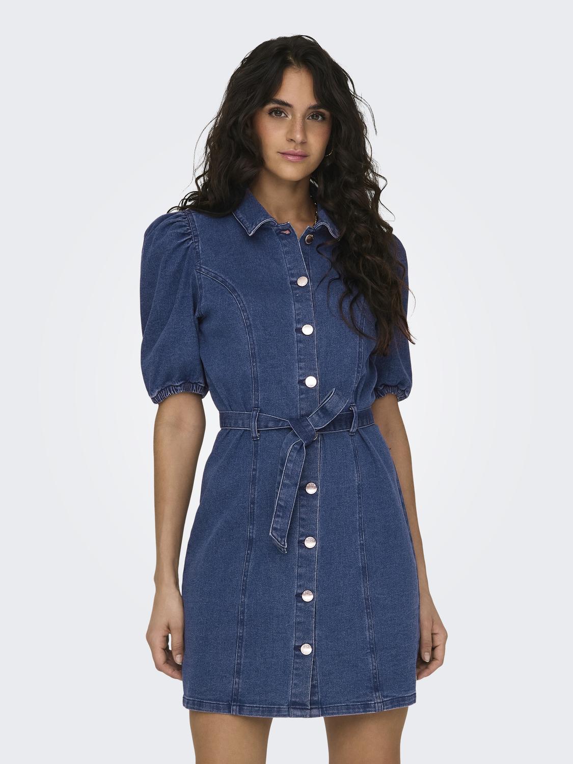 ONLY Jeanskleid »ONLVIBBE SS BELT DNM DRESS NOOS« ONLY Jeanskleid »ONLVIBBE SS BELT DNM DRESS NOOS« von Only