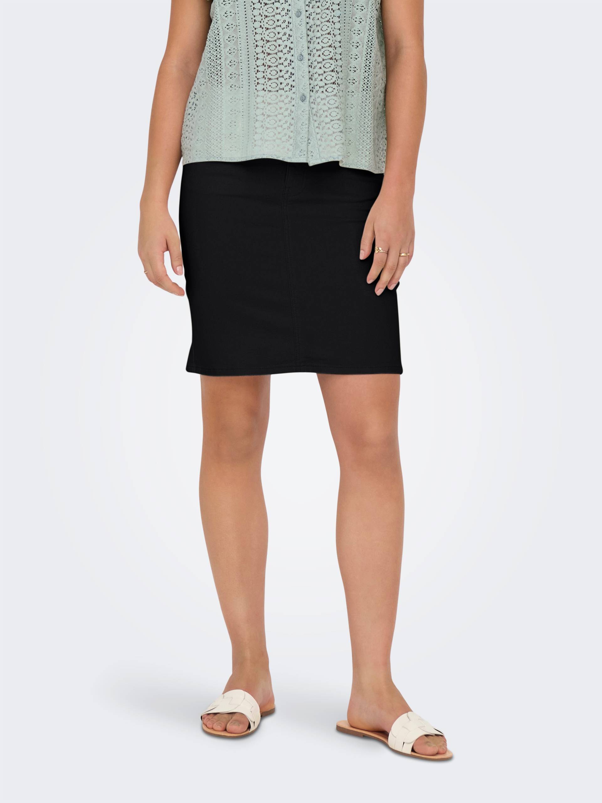 ONLY Jeansrock »ONLWONDER HW DNM SKIRT PIM NOOS« ONLY Jeansrock »ONLWONDER HW DNM SKIRT PIM NOOS« von Only