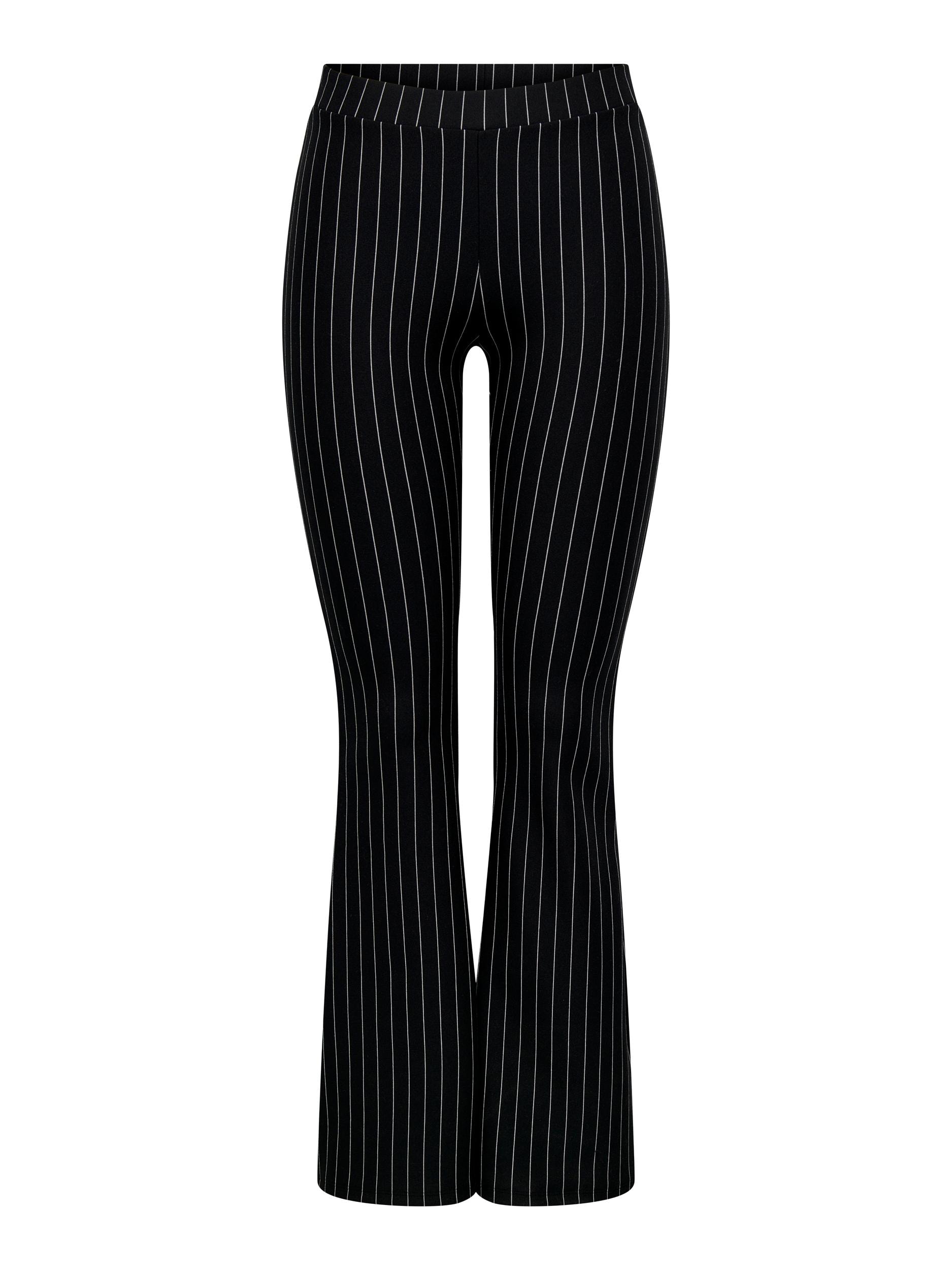 ONLY Jerseyhose »ONLFEVER PINSTRIPE FLARED PANT JRS« von Only