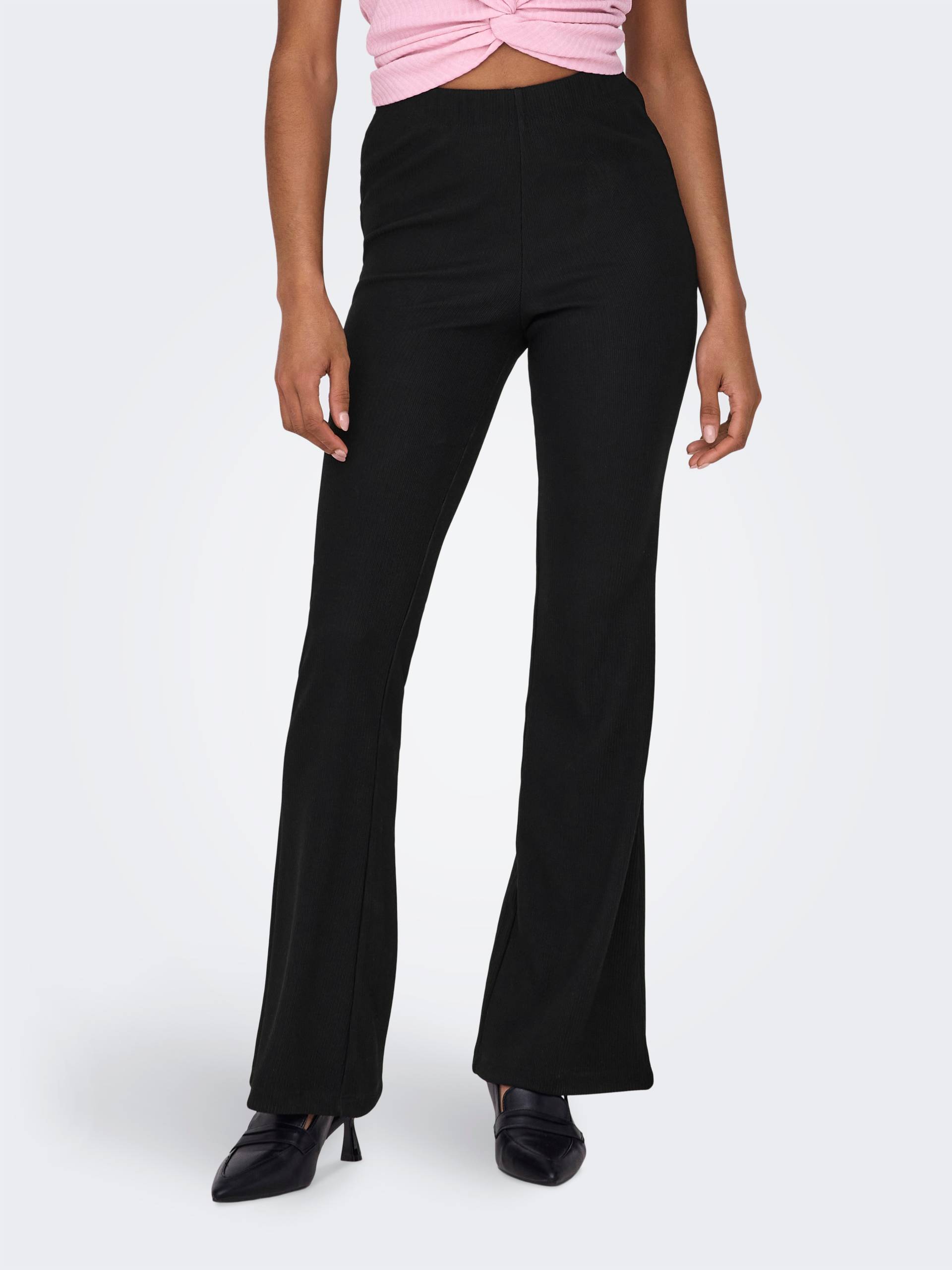 ONLY Jerseyhose »ONLFEVER RIB FLARED PANTS JRS NOOS« ONLY Jerseyhose »ONLFEVER RIB FLARED PANTS JRS NOOS« von Only