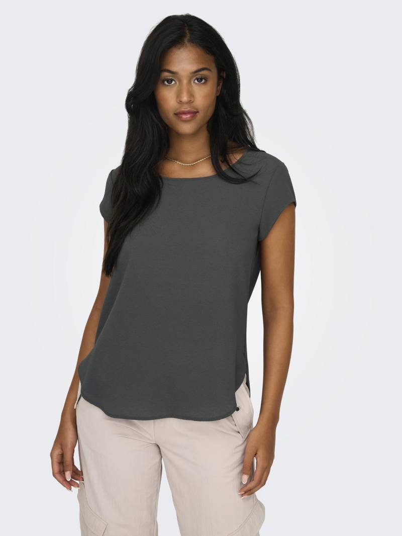 ONLY Kurzarmbluse »ONLVIC S/S SOLID TOP NOOS PTM« von Only