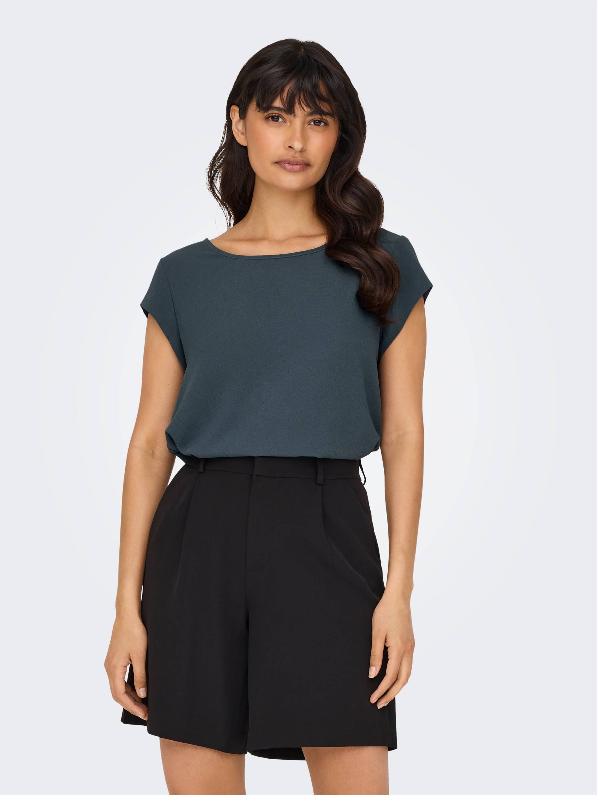 ONLY Kurzarmbluse »ONLVIC S/S SOLID TOP NOOS PTM« ONLY Kurzarmbluse »ONLVIC S/S SOLID TOP NOOS PTM« von Only