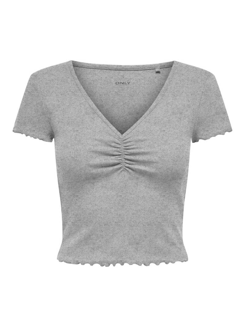 ONLY Kurzarmshirt »ONLBETTY S/S V-NECK TOP CC JRS« von Only