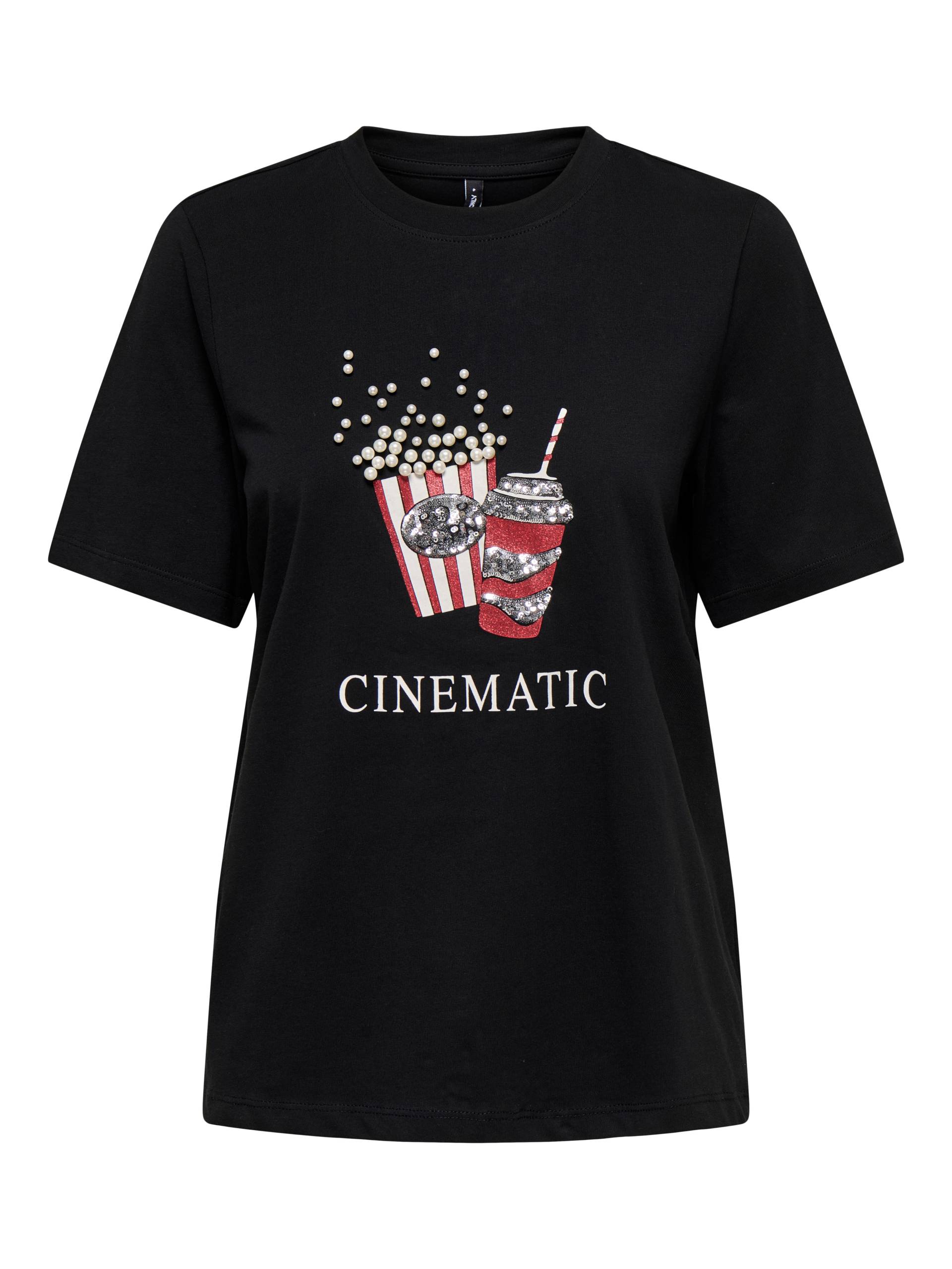 ONLY Kurzarmshirt »ONLBURST LIFE S/S POPCORN TOP BOX JRS« ONLY Kurzarmshirt »ONLBURST LIFE S/S POPCORN TOP BOX JRS« von Only
