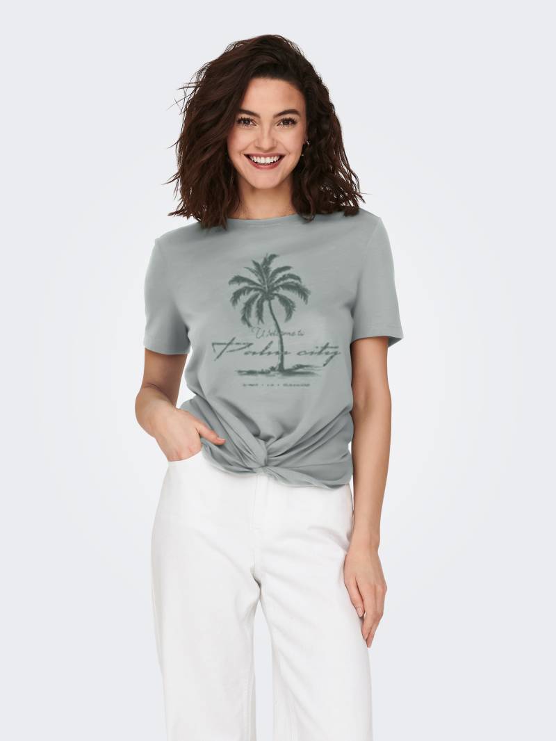 ONLY Kurzarmshirt »ONLCARRIE REG TWIST S/S TOP BOX CS JRS« von Only