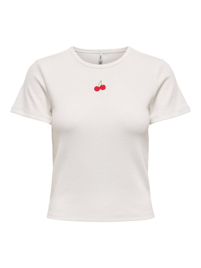 ONLY Kurzarmshirt »ONLDANIELLA S/S RIB TOP CS JRS« von Only