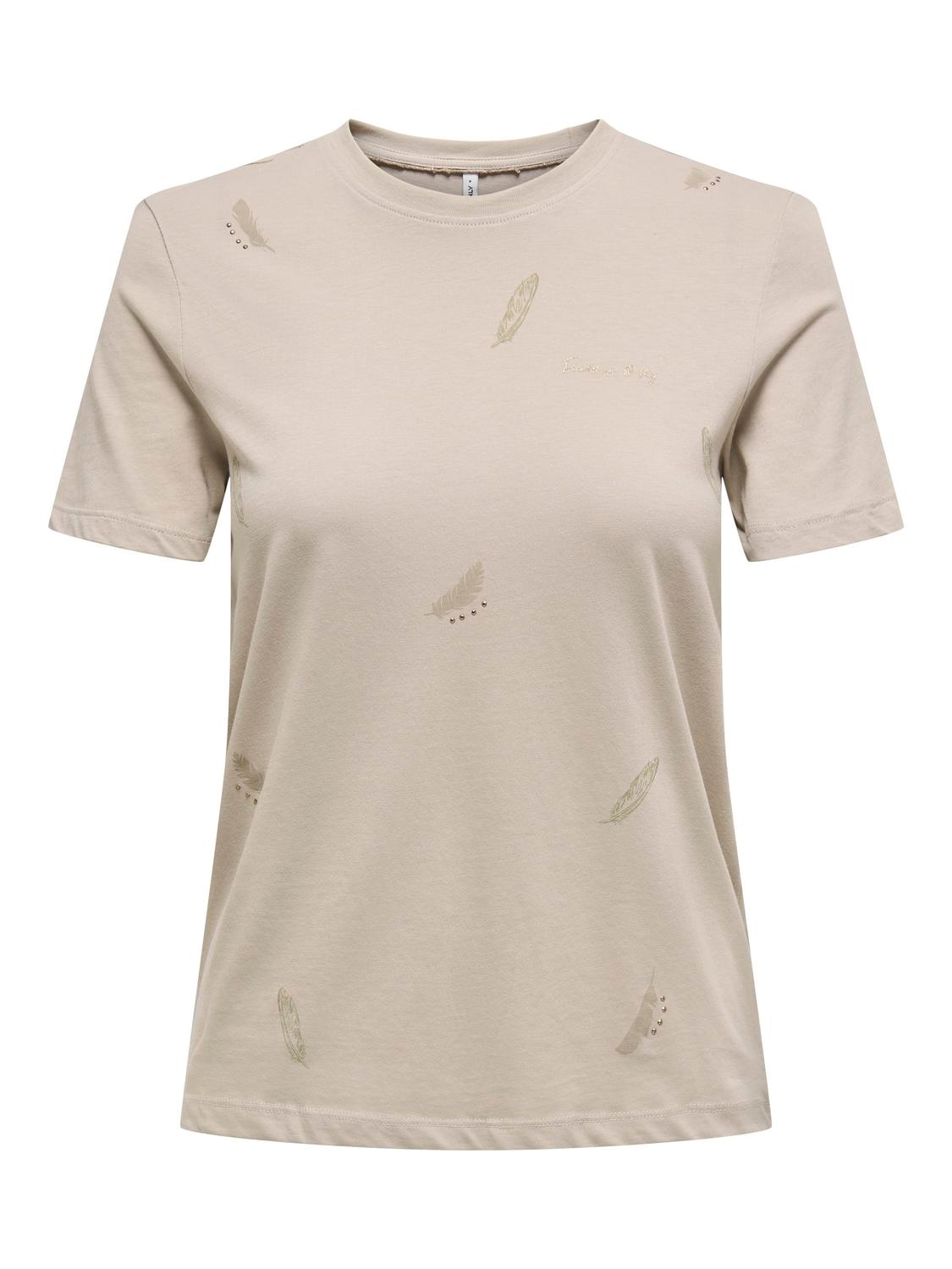 ONLY Kurzarmshirt »ONLKITA LIFE REG S/S FEATHERS TOP JRS« ONLY Kurzarmshirt »ONLKITA LIFE REG S/S FEATHERS TOP JRS« von Only