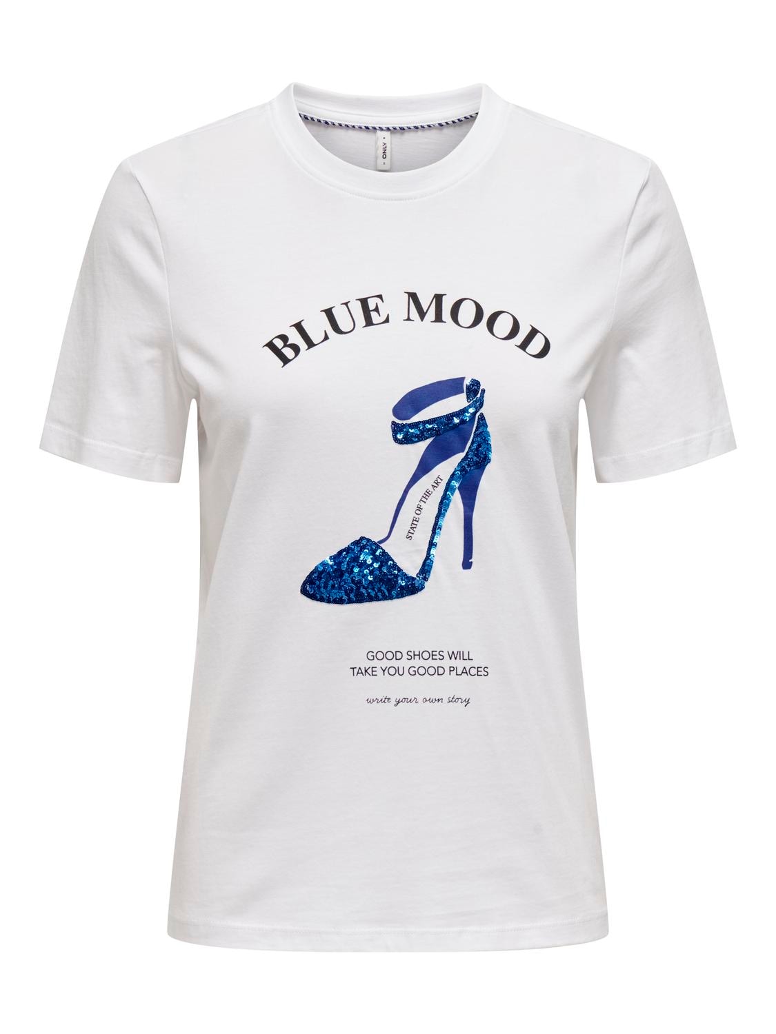 ONLY Kurzarmshirt »ONLKITA LIFE REG S/S HEEL TOP BOX JRS« ONLY Kurzarmshirt »ONLKITA LIFE REG S/S HEEL TOP BOX JRS« von Only