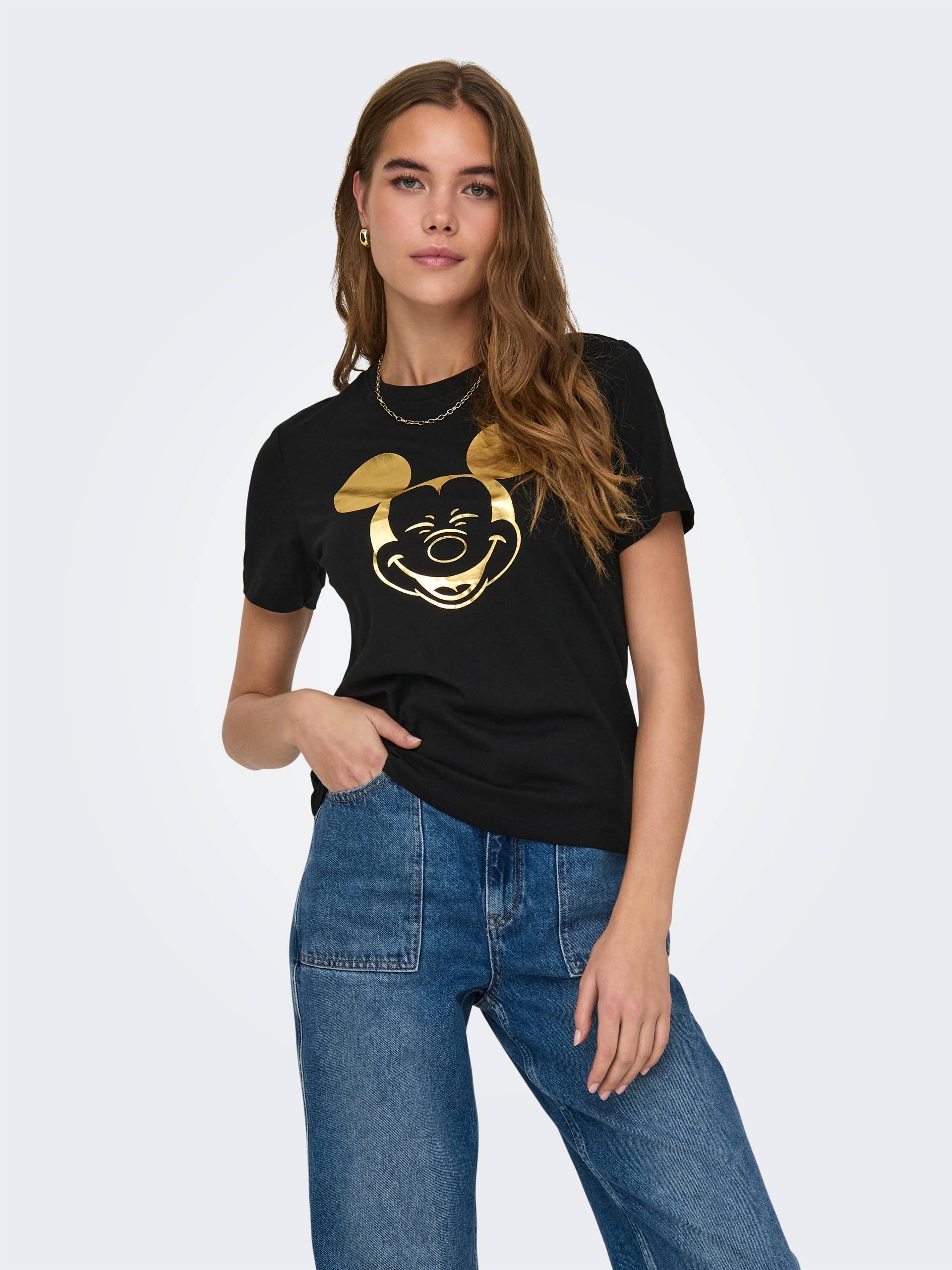 ONLY Kurzarmshirt »ONLMICKEY S/S FOIL TOP CS JRS« ONLY Kurzarmshirt »ONLMICKEY S/S FOIL TOP CS JRS« von Only