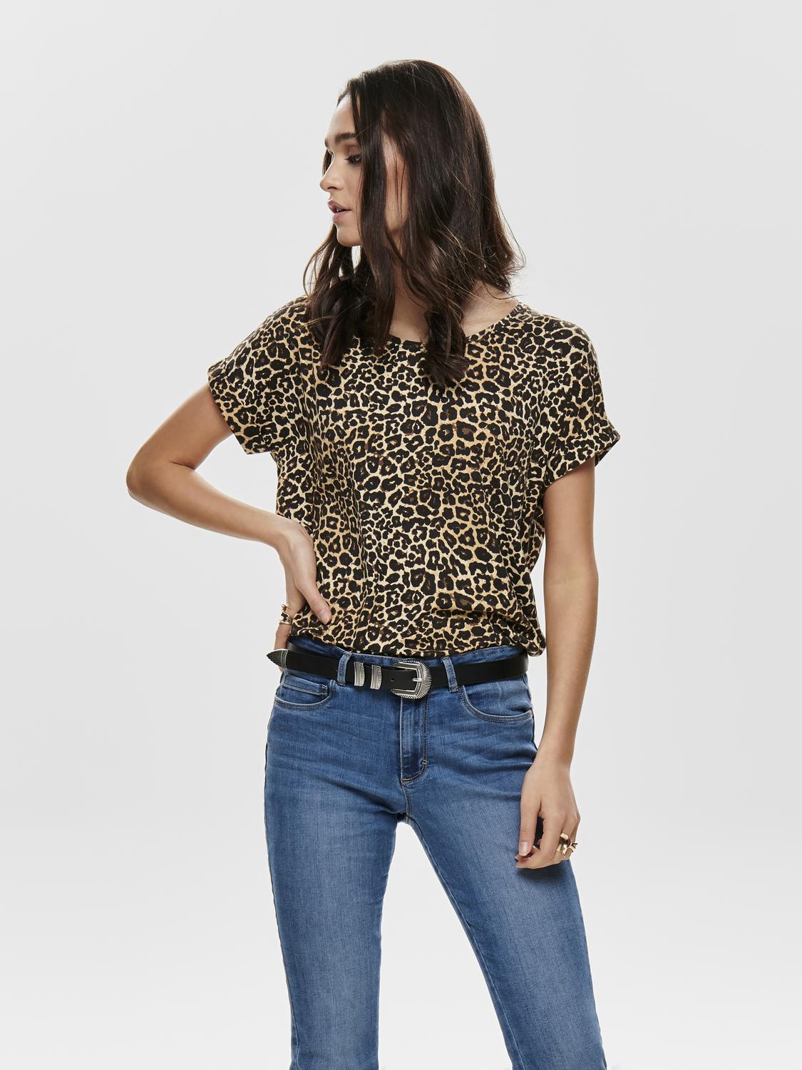 ONLY Kurzarmshirt »ONLMOSTER AOP S/S TOP NOOS JRS« ONLY Kurzarmshirt »ONLMOSTER AOP S/S TOP NOOS JRS« von Only