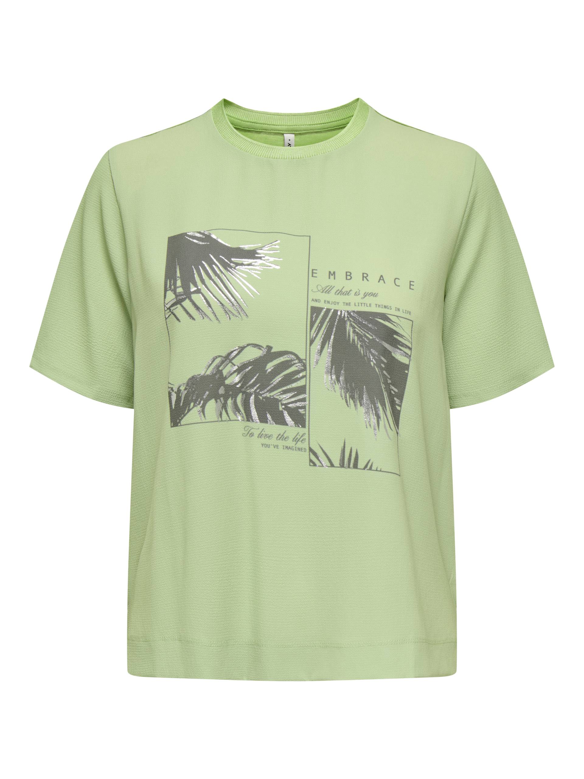 ONLY Kurzarmshirt »ONLNEWFLORA S/S ART O-NECK TOP BOX JRS« ONLY Kurzarmshirt »ONLNEWFLORA S/S ART O-NECK TOP BOX JRS« von Only