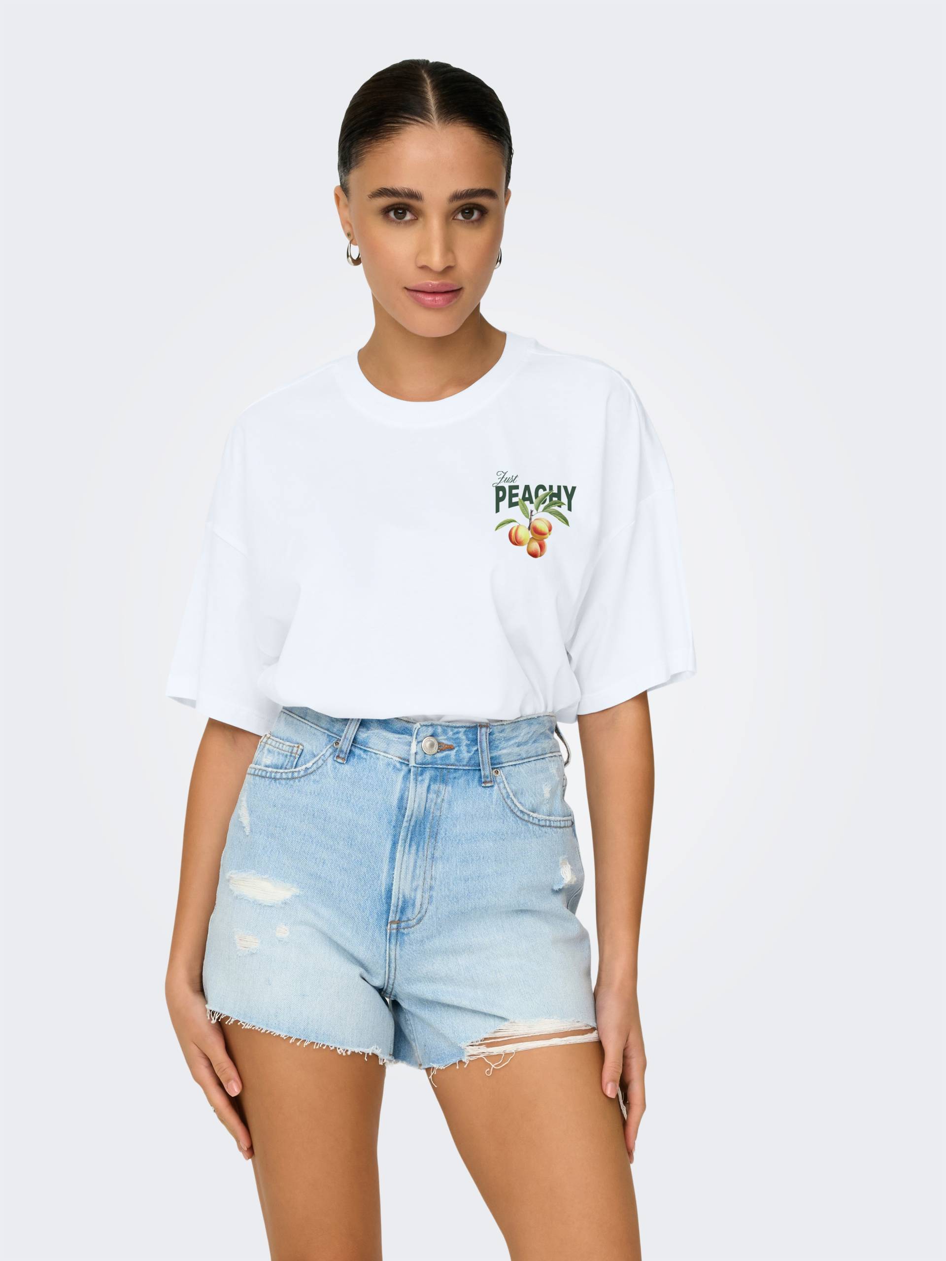 ONLY Kurzarmshirt »ONLVIVVI LIFE S/S LOVELY TOP JRS« ONLY Kurzarmshirt »ONLVIVVI LIFE S/S LOVELY TOP JRS« von Only