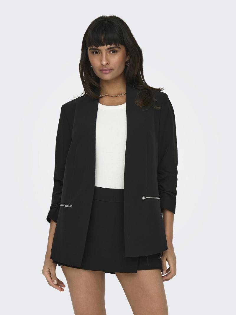 ONLY Kurzblazer »ONLBERRY 3/4 ZIP BLAZER CC TLR«, geraffte 3/4 Ärmel von Only