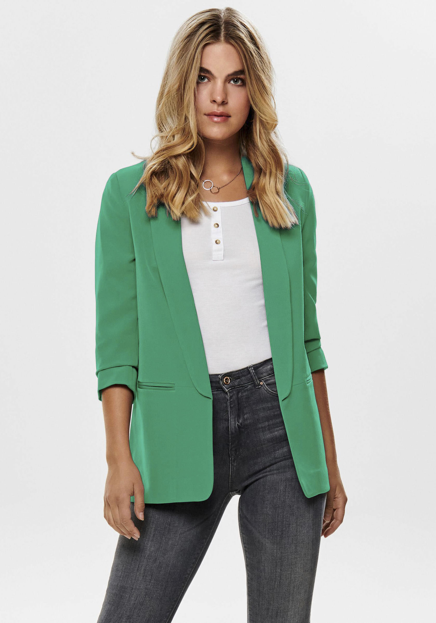 ONLY Kurzblazer »ONLELLY 3/4 LIFE BLAZER TLR NOOS«, mit 3/4 Ärmel ONLY Kurzblazer »ONLELLY 3/4 LIFE BLAZER TLR NOOS«, mit 3/4 Ärmel von Only