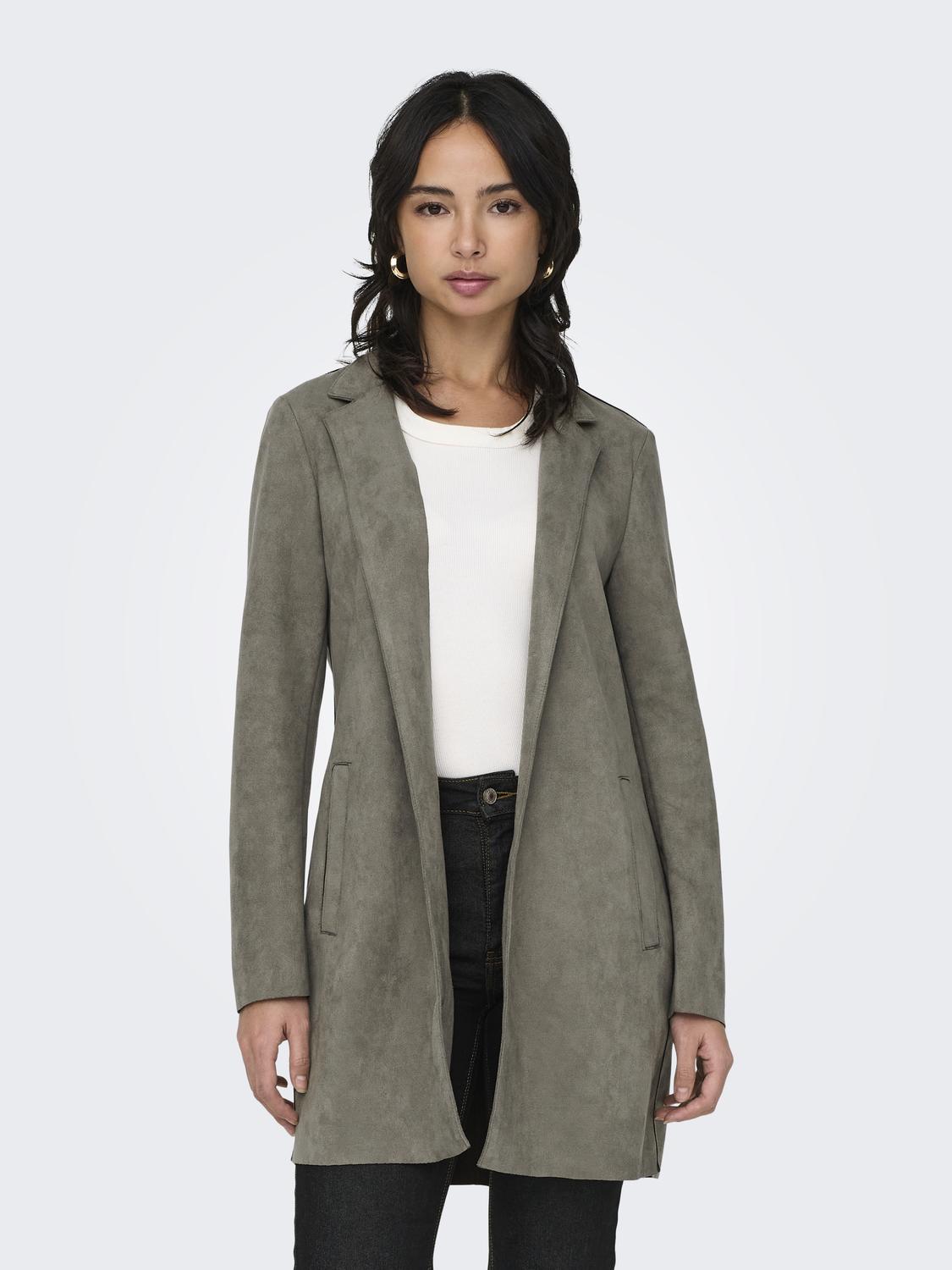 ONLY Kurzmantel »ONLSOHO FAUX SUEDE COATIGAN CC OTW« ONLY Kurzmantel »ONLSOHO FAUX SUEDE COATIGAN CC OTW« von Only