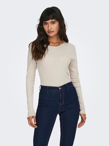 ONLY Langarmshirt »ONLCARLOTTA L/S TOP NOOS JRS« ONLY Langarmshirt »ONLCARLOTTA L/S TOP NOOS JRS« von Only