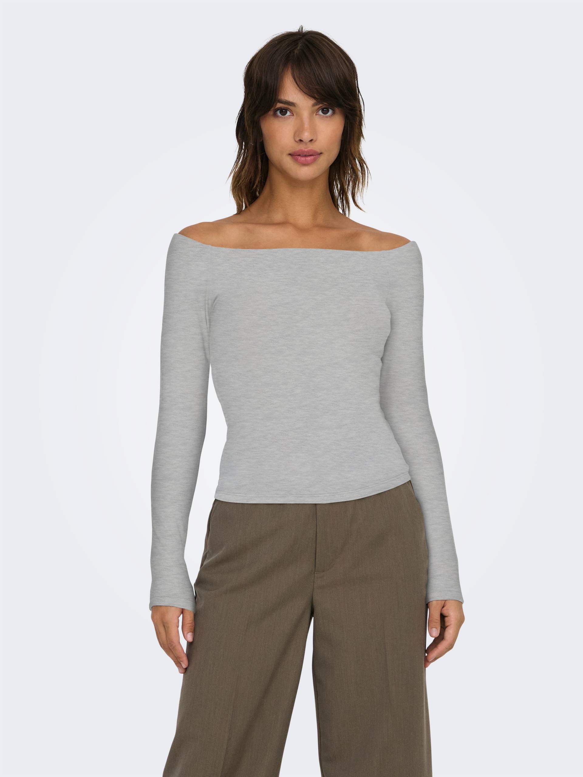 ONLY Langarmshirt »ONLGLAMOUR L/S BOAT NECK TOP BOX CC JRS« ONLY Langarmshirt »ONLGLAMOUR L/S BOAT NECK TOP BOX CC JRS« von Only