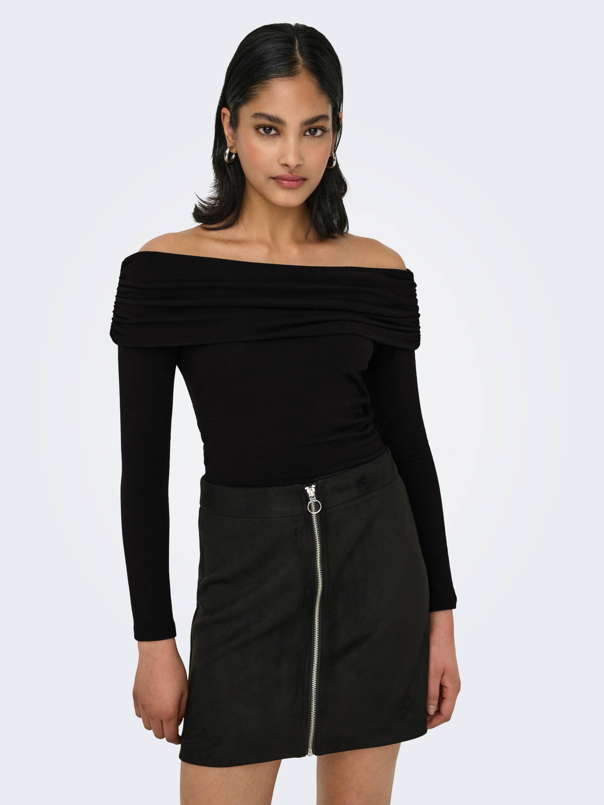 ONLY Langarmshirt »ONLGLAMOUR L/S OFF SHOULDER TOP CC JRS« ONLY Langarmshirt »ONLGLAMOUR L/S OFF SHOULDER TOP CC JRS« von Only
