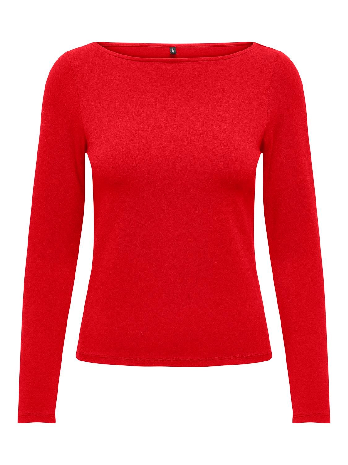 ONLY Langarmshirt »ONLLIVE LOVE LIFE LS BOATNECK JRS NOOS« ONLY Langarmshirt »ONLLIVE LOVE LIFE LS BOATNECK JRS NOOS« von Only