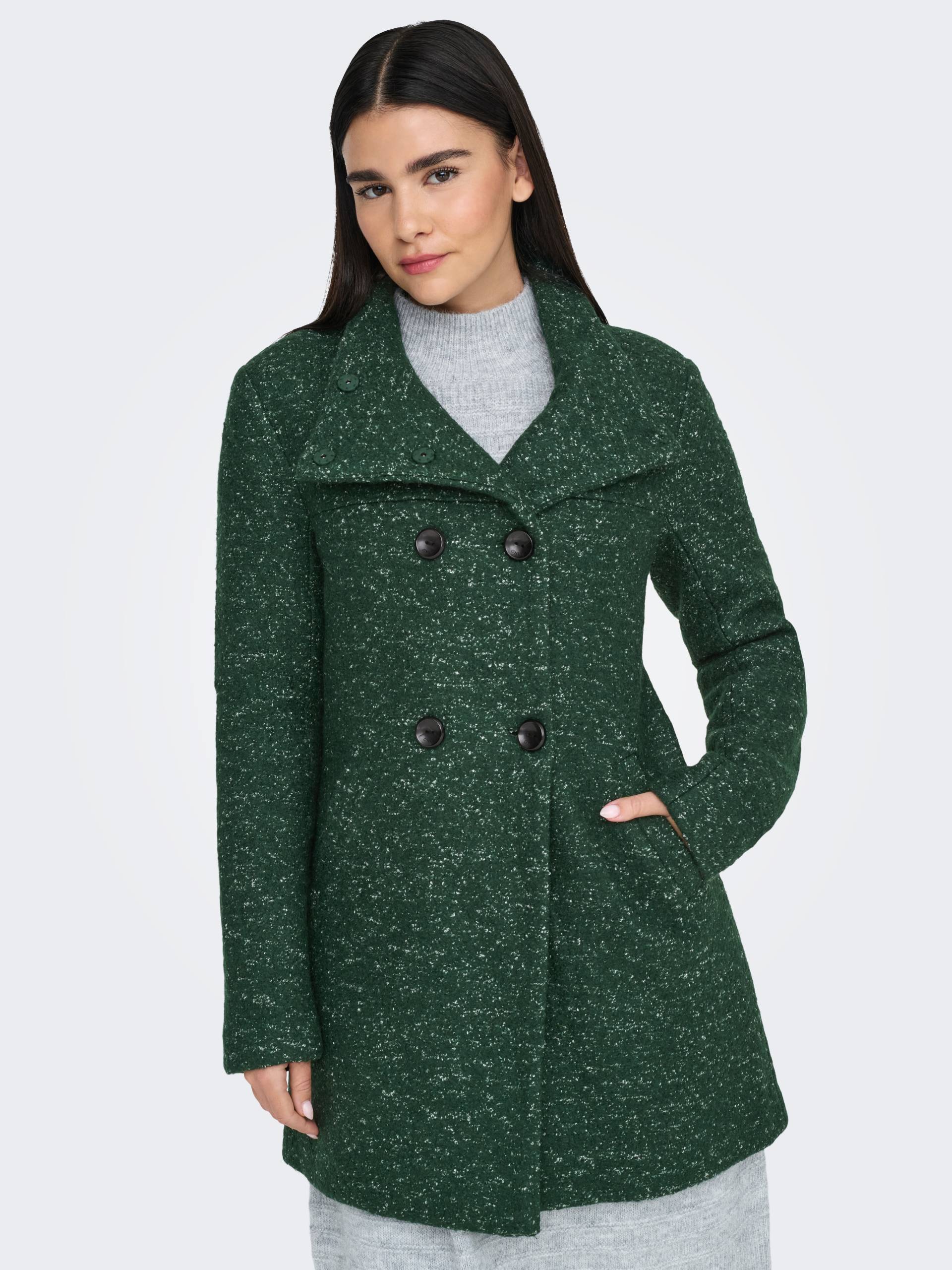 ONLY Langjacke »ONLNEWSOPHIA WOOL COAT OTW CC«, mit Wolle ONLY Langjacke »ONLNEWSOPHIA WOOL COAT OTW CC«, mit Wolle von Only