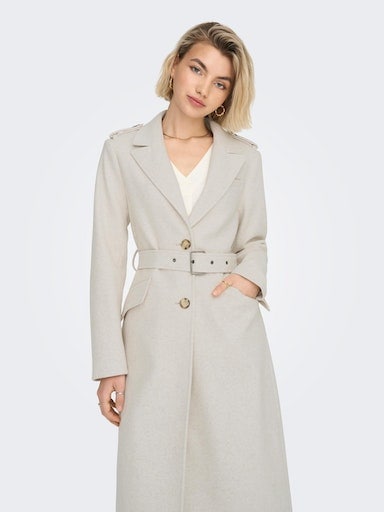 ONLY Langmantel »ONLSIF FILIPPA LIFE BELTED COAT CC OTW« von Only