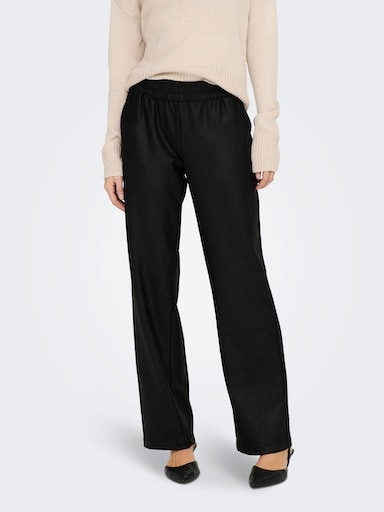 ONLY Lederimitathose »ONLPOPSTAR MW WIDE COATED PNT NOOS« ONLY Lederimitathose »ONLPOPSTAR MW WIDE COATED PNT NOOS« von Only