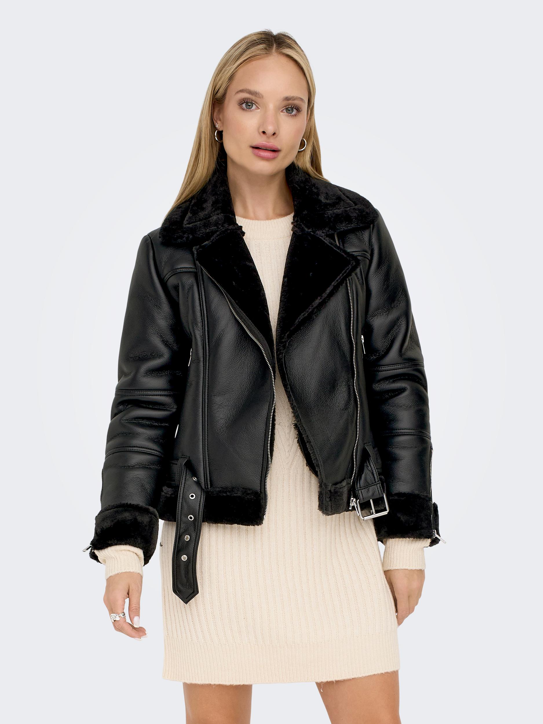 ONLY Lederimitatjacke »ONLAGNETE FAUX LEATHER BIKER JKT OTW« ONLY Lederimitatjacke »ONLAGNETE FAUX LEATHER BIKER JKT OTW« von Only